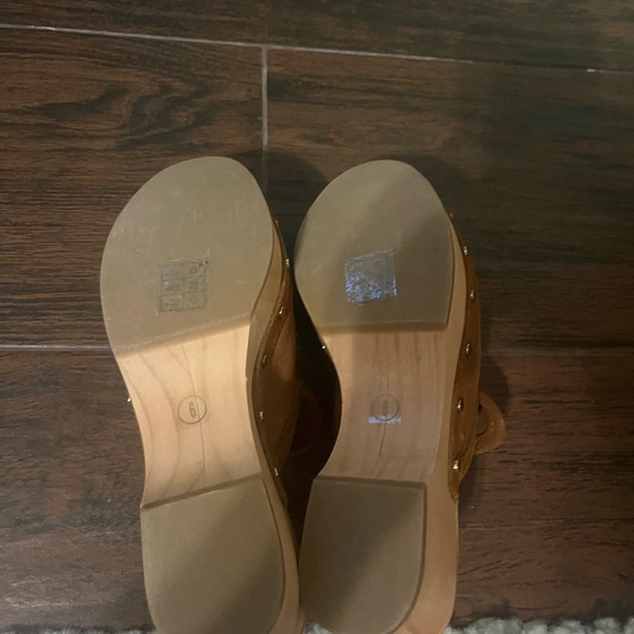 Dolce vita size 6 brown suede clogs - Picture 5 of 6